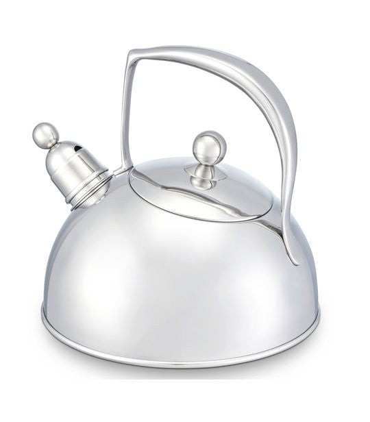 BOUILLOIRE INOX AVEC SIFFLET 2L