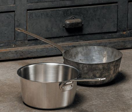 CASSEROLE INOX BROSSE 1826