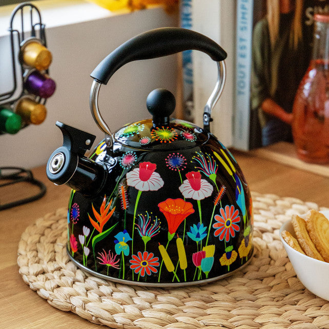 BOUILLOIRE SIFFLANTE 1.8L BOUQUET