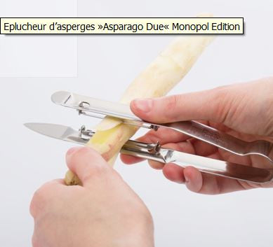 EPLUCHEUR A ASPERGES DOUBLE