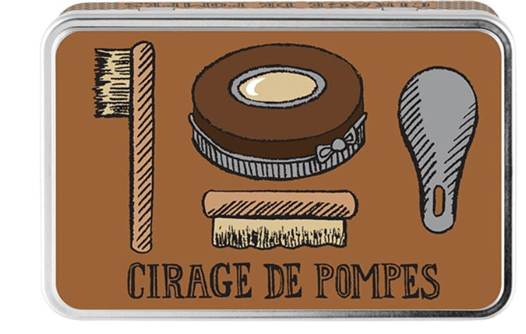 LA BOITE A CIRAGE GARNIE
