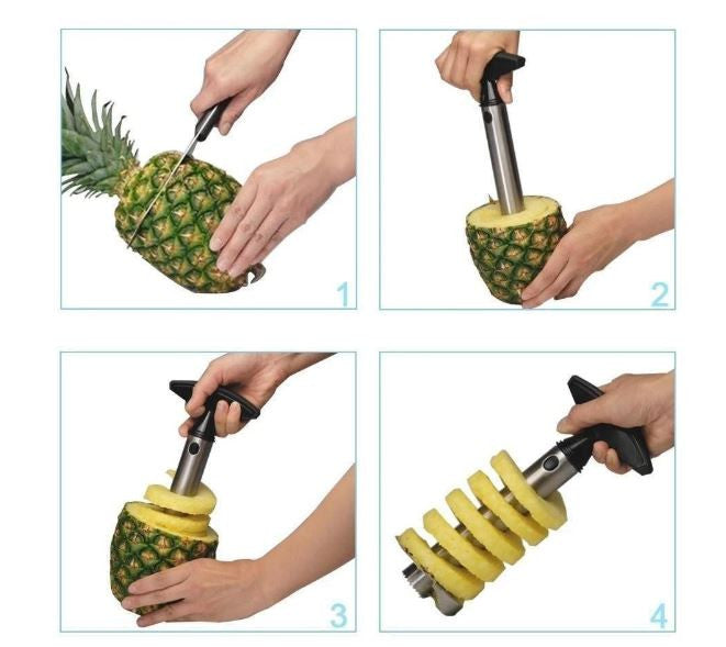TRANCHE ANANAS INOX