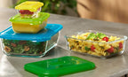 4 BOITES DE CONSERVATION EN VERRE