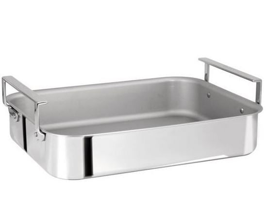 PLAT FOUR INOX 33X43