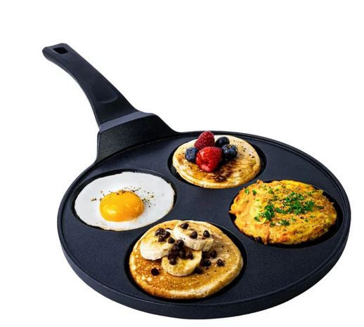 POELE 4 BLINIS ET PANCAKES