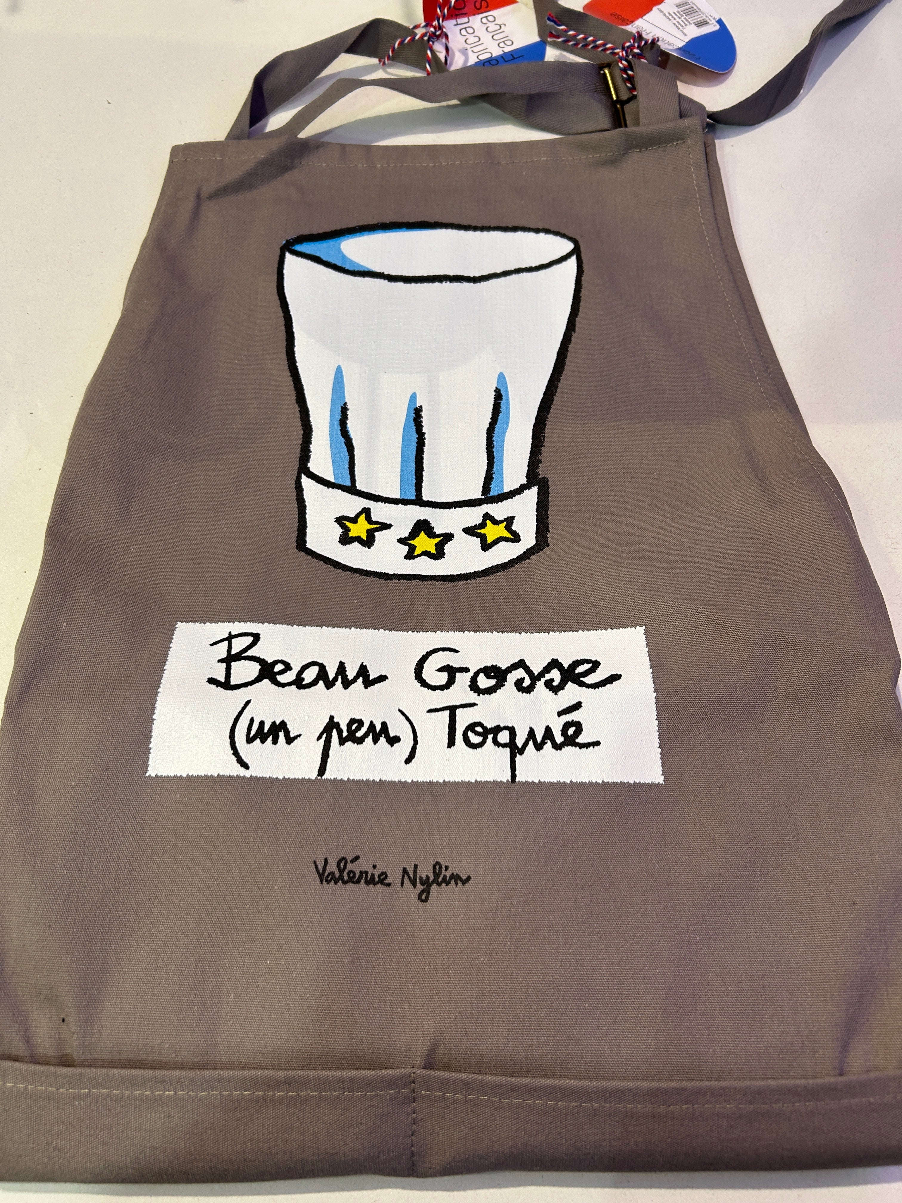 TABLIER 100% COTON BEAU GOSSE