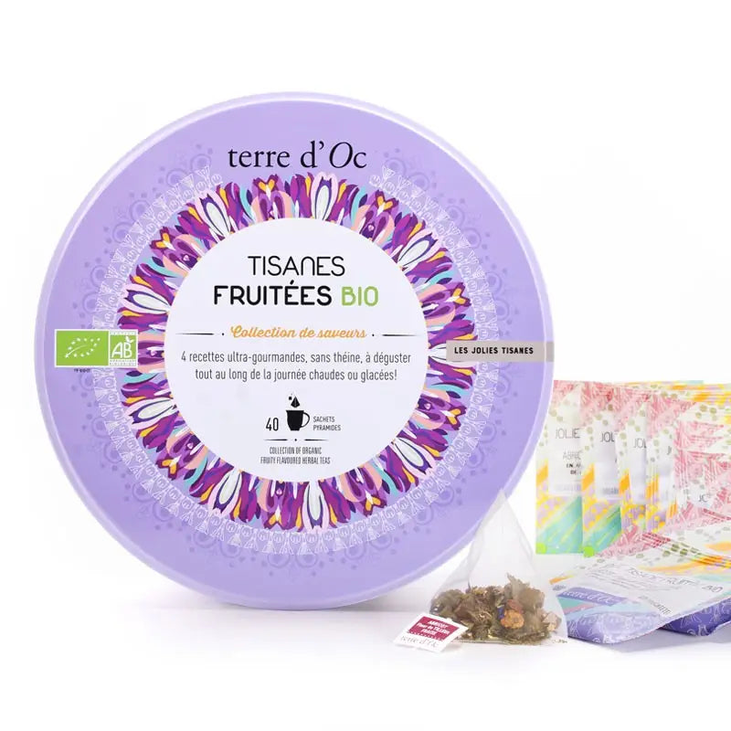 COFFRET DE 40 TISANES FRUITÉES