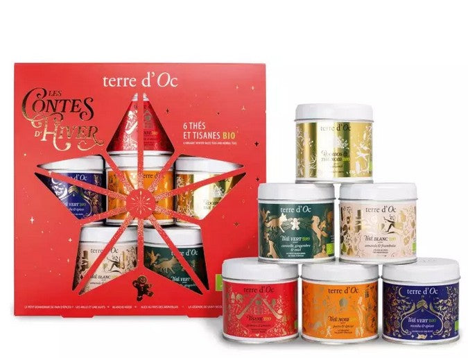 COFFRET DE 6 THES BIO DE NOEL