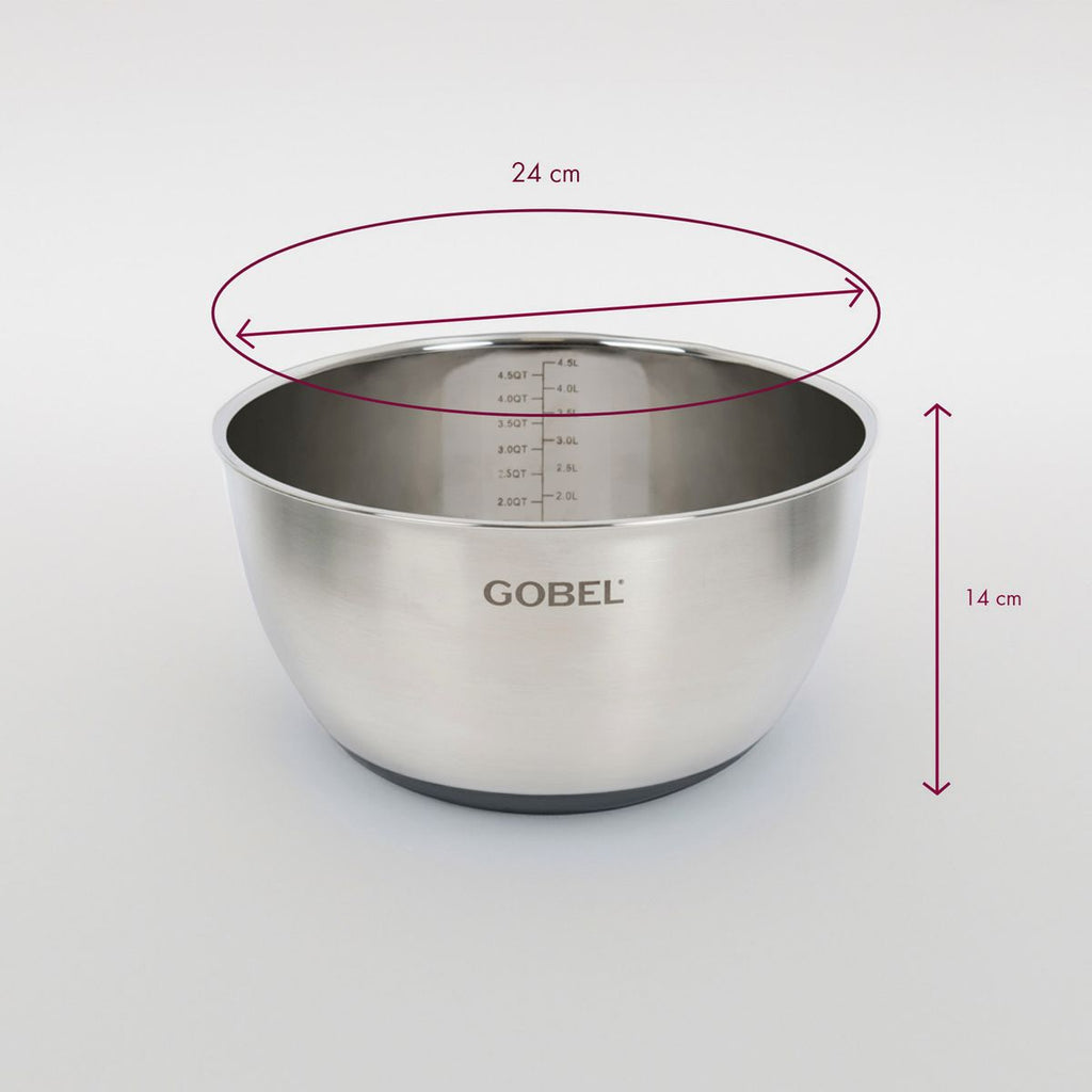 CUL DE POULE INOX  24CM