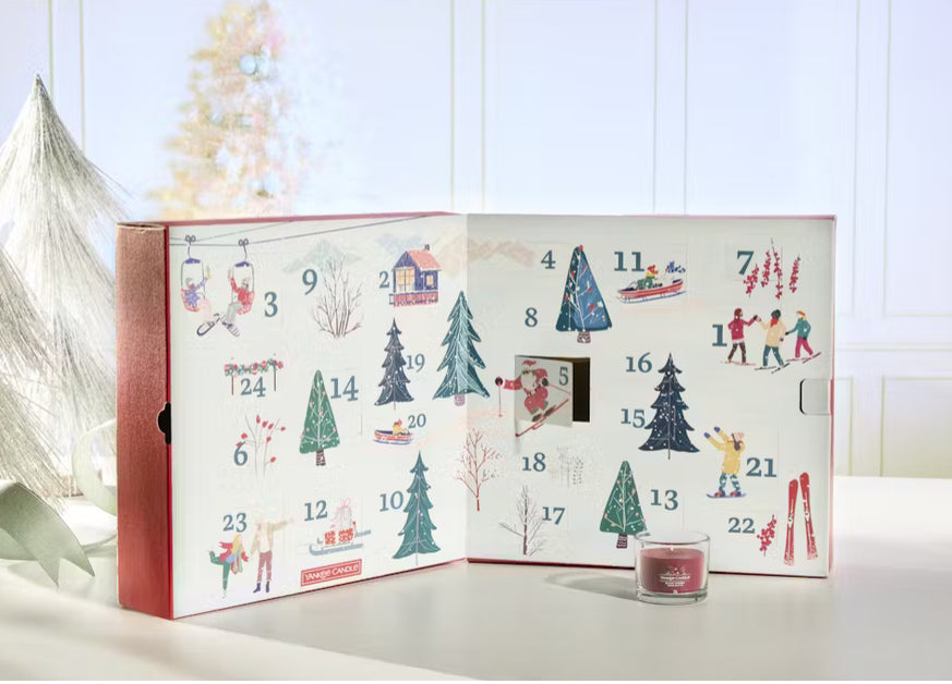 Calendrier de l’avent YANKEE CANDLE , book !