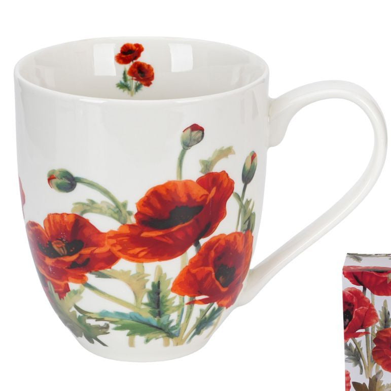 MUG EN PORCELAINE 1L COQUELICOT