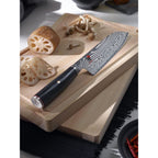 COUTEAU JAPONAIS MYABI SANTOKU 18CM