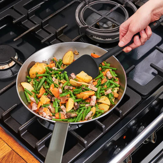 CUILLERE SPATULE TOUT SILICONE rouge