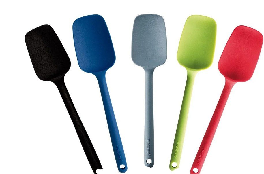 CUILLERE SPATULE TOUT SILICONE rouge
