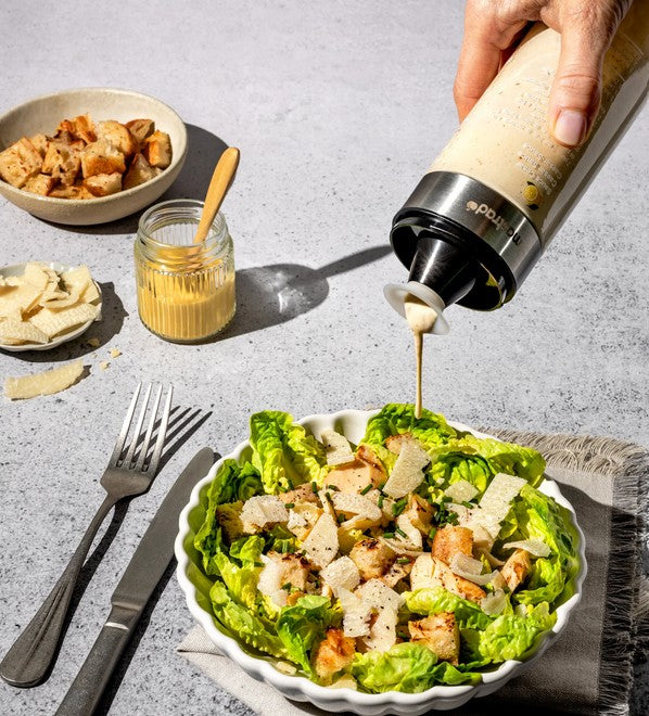 SHAKER A VINAIGRETTE EN VERRE