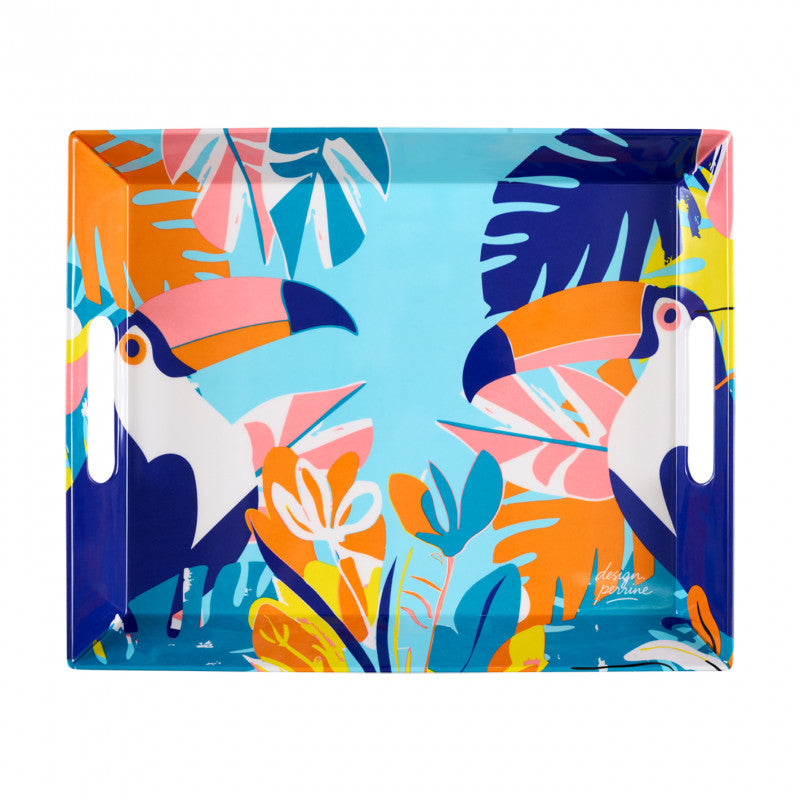 PLATEAU toucan 41 X 34 CM