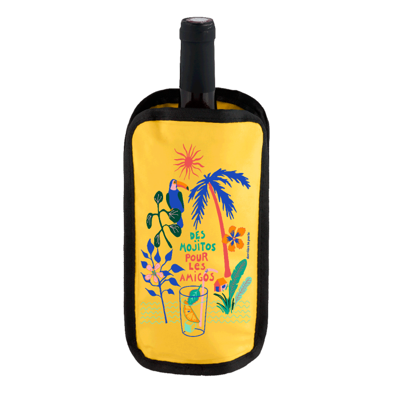 RAFRAICHISSEUR DE BOUTEILLES jaune