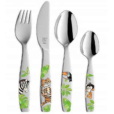 COFFRET DE COUVERTS ENFANTS JUNGLE